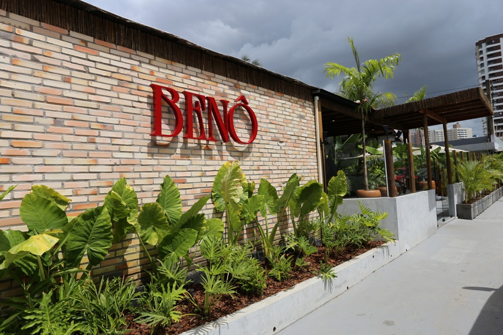 O novo Benô Restaurante que fica na rua atrás da arena Manda Beach, próximo à Lagoa - Foto: Danielle Vieira