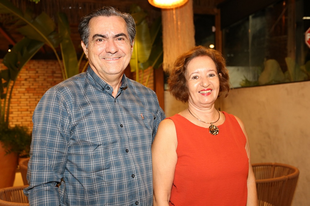 O Sub-Secretário Estadual de Turismo do Maranhão Luiz Thadeu e Heloisa Helena - Foto: Danielle Vieira