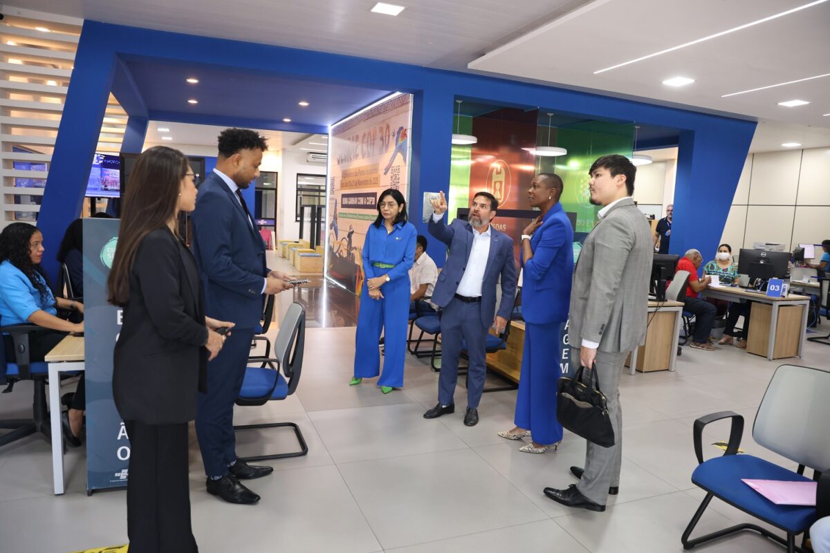 Representantes da embaixada de Barbados visitam sede do Sebrae em Belém – Foto: Romulo Silva