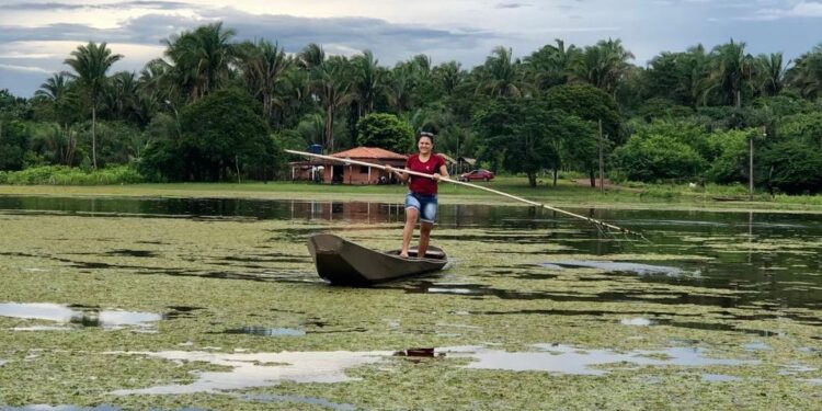 Os campos alagados de dezembro a julho, época de chuvas, restando ilhas de terras firmes e áreas de campos – Foto: @malapronta