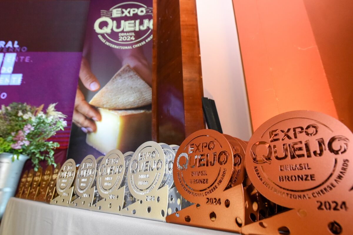 Premiação em Ouro, Prata e Bronze na ExpoQueijo Brasil – Foto> Divulgação