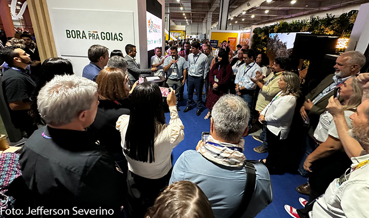 O evento apresentou as novidades da área, não só de Goiás, mas do Brasil e de outras regiões do mundo, incluindo atrações e transportes - Foto: Jefferson Severino