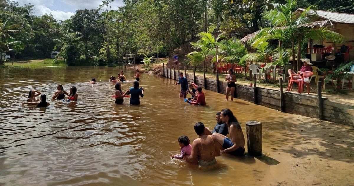Rio Carrapicho, no Quilombo Juraraitá, no município de Bequimão – Foto: Rodrigo Martins