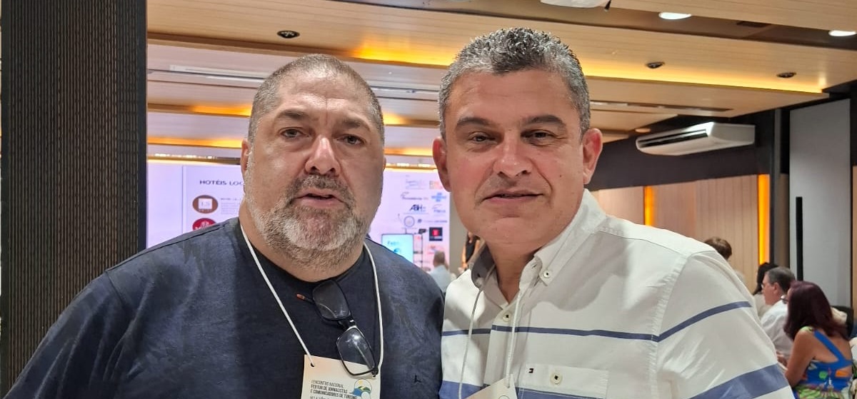 Gutemberg Bogéa (JP Turismo) e Marcelo Saldanha (Turismólogo) - Foto: Divulgação