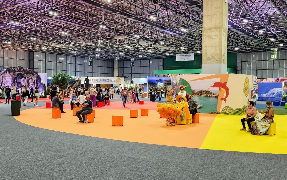 Salão do Turismo no Riocentro no Rio de Janeiro - Foto: Seleucia Fontes