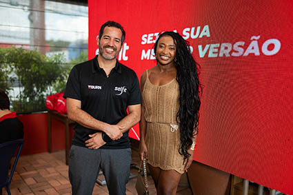 Fernando Menezes e a influenciadora Kellen Lopes Ramalho – Foto: Divulgação