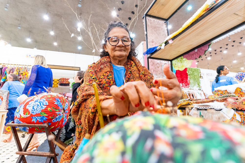 Trabalhos artesanais de todo o Brasil ganham destaque na   Fenacce - Foto: Divulgação