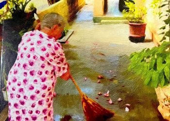 Capa do livro "Varrendo Flores Depois da Chuva" - Foto: Divulgação