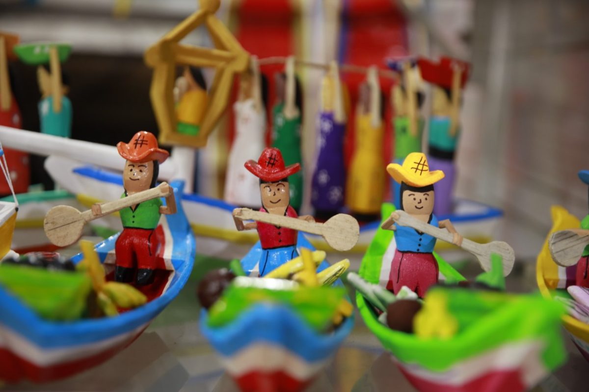 Peças do artesanato paraense estrarão expostas na Feira do Círio (FAC), no Parque Urbano Porto Futuro com espaços para gastronomia e shows musicais – Foto: Carlos Borges 