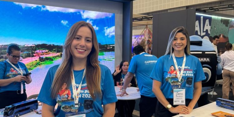 Estande da Guanabara durante a BTM 2024 em Fortaleza - Foto: Divulgação