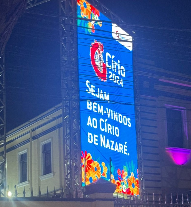 A Guanabara marca presença no Círio de Nazaré, em Belém, com ativações em pontos estratégicos da cidade como a rodoviária da capital do Pará - Foto: Divulgação