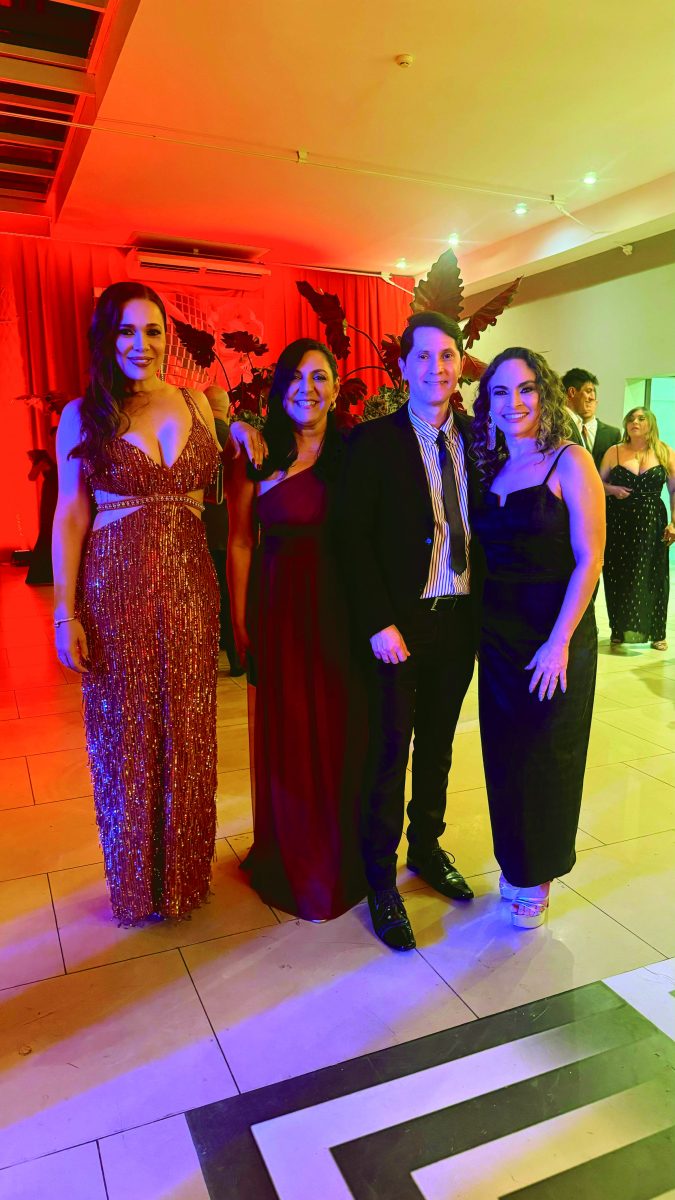 Os Jornalistas Karine Baldez, Wal Oliveira, Evandro Júnior e Ana Guimarães – Foto: Divulgação