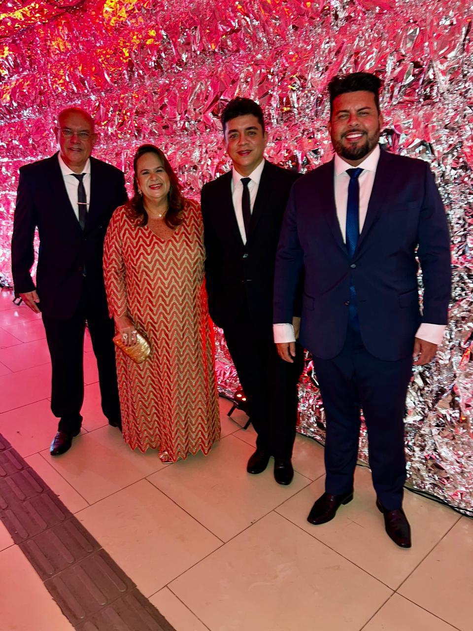 José Domingues Neto, Danielle Vieira, Beto Soares e Werther Bandeira – Foto: Divulgação