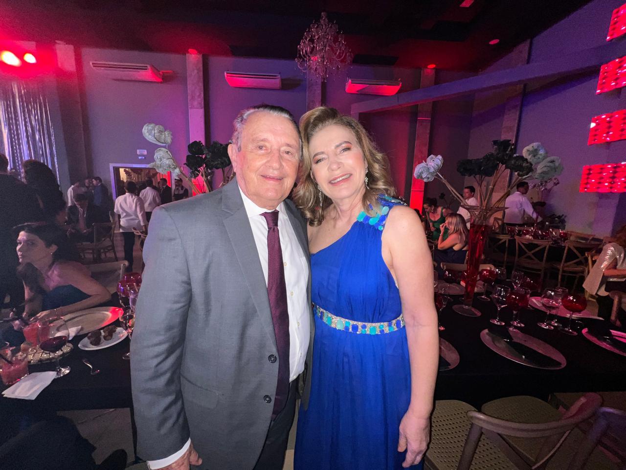 José Reinaldo Tavares e a esposa Crisalida Rodrigues – Foto: Divulgação