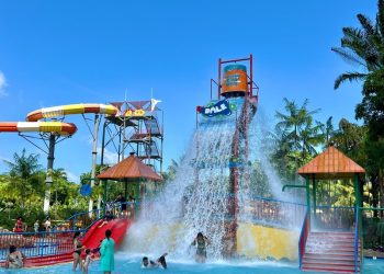 Vumbora, Zilado, Dále, Rio Preguiças, Toboéeeguas e Rambora são as atrações do parque que remetem os costumes do estado – Foto: Divulgação