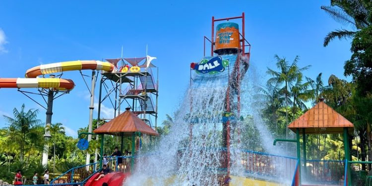 Vumbora, Zilado, Dále, Rio Preguiças, Toboéeeguas e Rambora são as atrações do parque que remetem os costumes do estado – Foto: Divulgação