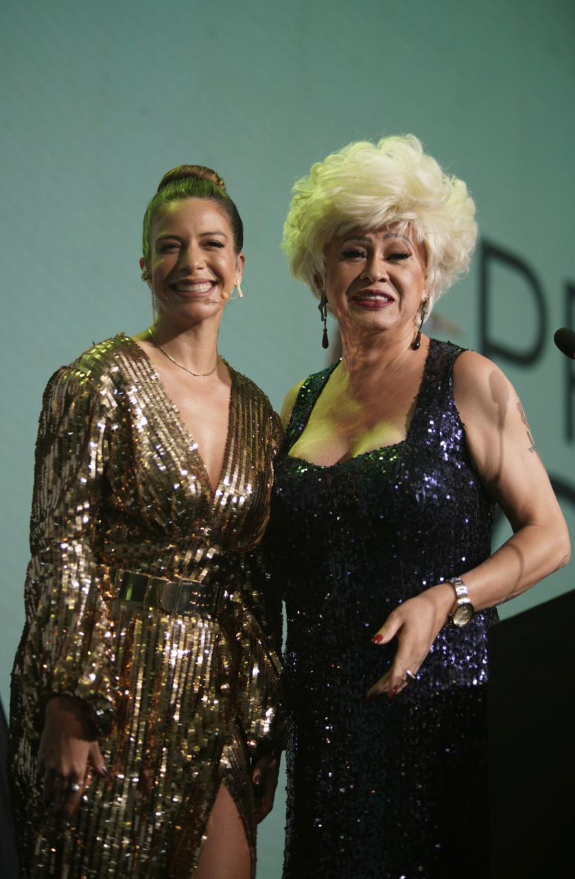 Carla Margareth e Nany People durante o Prêmio Caio 2024 - Foto: Divulgação