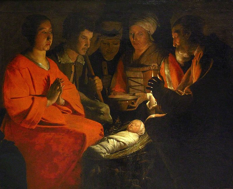 Natividade de Cristo. Georges de La tour, 1644 - Foto: Reprodução
