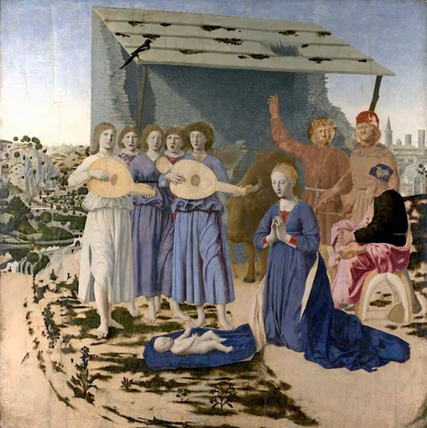 Piero dela Francesca. Natividade. Século XV - Foto: Reprodução