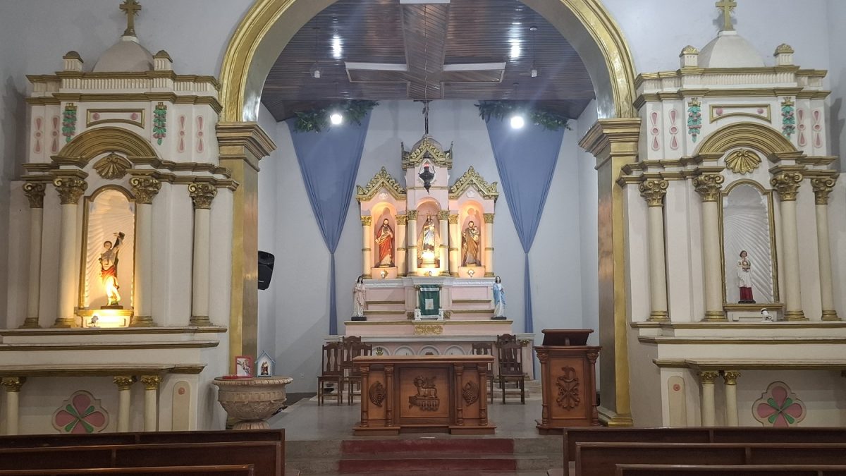A beleza e riqueza do altar da Igreja Matriz que comemora 240 anos – Foto: Gutemberg Bogéa