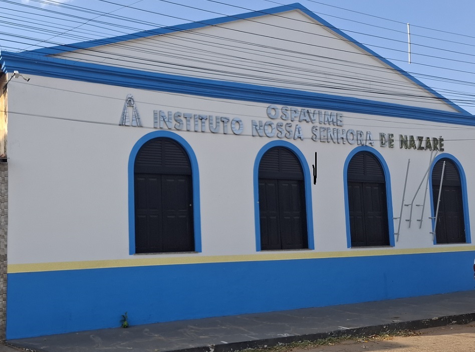 O Instituto Nossa Senhora de Nazaré, na cidade de Vitória do Mearim – Foto: Gutemberg Bogéa