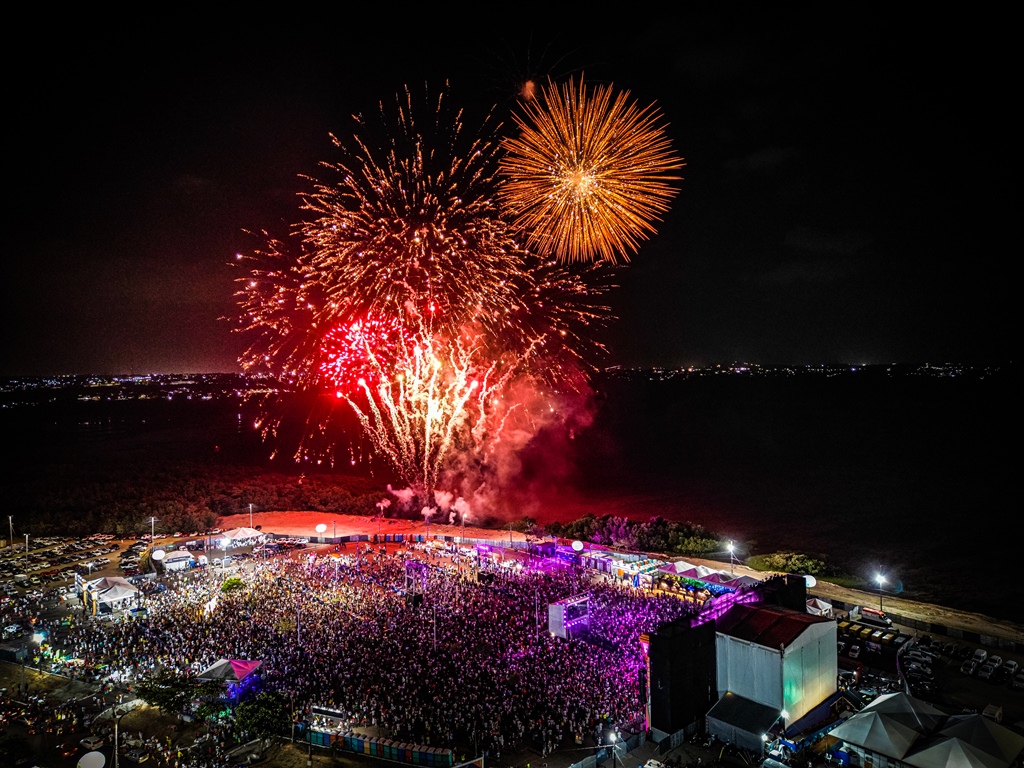 Réveillon no Centro de São Luís ganha grande público e se consolida na capital – Foto: Divulgação