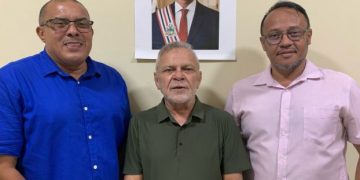 O novo diretor do Ceprama Silvério Costa e os coordenadores de projetos especiais Jorge Beckmam e Alexsandro Costa – Foto: Divulgação