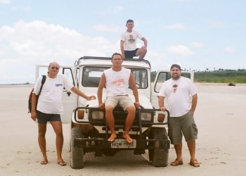 Reportagem do JP Turismo na praia de Santa Maria, em Icatu, Maranhão – Foto: Arquivo