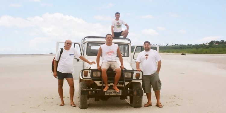 Reportagem do JP Turismo na praia de Santa Maria, em Icatu, Maranhão – Foto: Arquivo