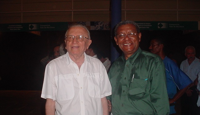 José Chagas em lançamento do livro São Luís em PreAmar, do jornalista e escritor Herbert de Jesus Santos - Foto: Arquivo JP Turismo