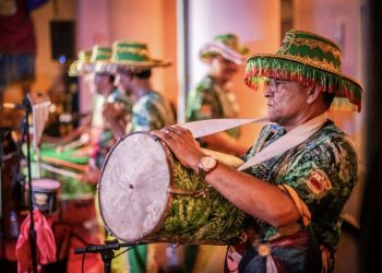 Clarins de São Luís, com Bumba Meu Boi Encanto da Ilha, na véspera do feriado da Semana Santa, no CCVM - Foto: Jesus Pérez
