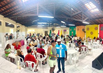 Uma confraternização que contou com a presença de atletas que fizeram história no basquetebol maranhense – Foto: Divulgação