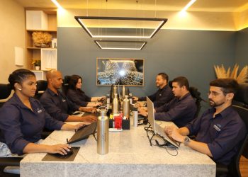 Para os colaboradores da Shipping Protection, a gestão pautada em ESG é motivo de orgulho e motivação extra – Foto: Danielle Vieira