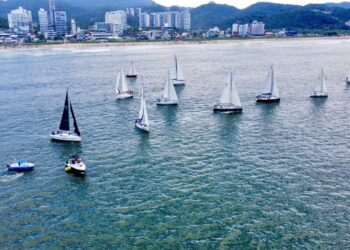 A segunda etapa do Circuito de Regatas Marina Itajaí, a maior do Sul do país, ocorrerá no dia 14 de junho em alusão aos 165 anos de Itajaí - Foto: Divulgação