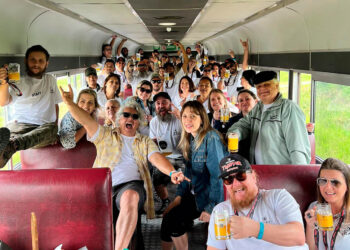 Diversão garantida a bordo do Trem da República, entre Itu e Salto - Foto: Lucas Sawo