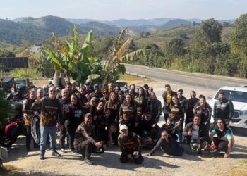 Motociclistas do grupo MotoTerapia, de Campinas (SP), que vai marcar presença no "Monte Verde Bike Fest" -Fotos: Divulgação