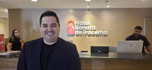 Wesley Assis, Gerente de Vendas e Marketing, do Hotel Sonata de Iracema – Foto: Gutemberg Bogéa