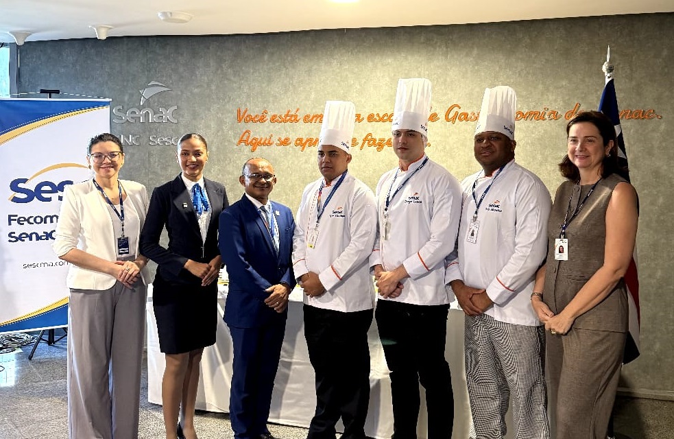 Equipe do Senac do Maranhão responsável pela Semana de Gastronomia Regional do Estado - Foto: Divulgação