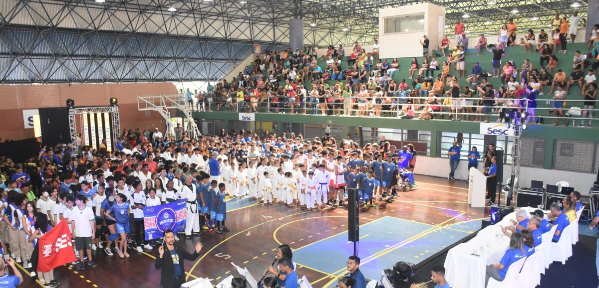 Solenidade de abertura das Olimpíadas e Paralimpíadas no Sesc Deodoro - Foto: Divulgação