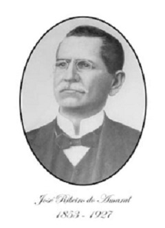 Historiador José Ribeiro do Amaral. Mudou a versão acerca da fundação da cidade - Foto: Reprodução