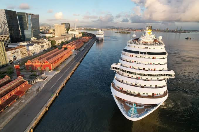 A projeção para o Rio de Janeiro, segundo a World Cruises, é de 27 navios nesta temporada. - Foto: Divulgação