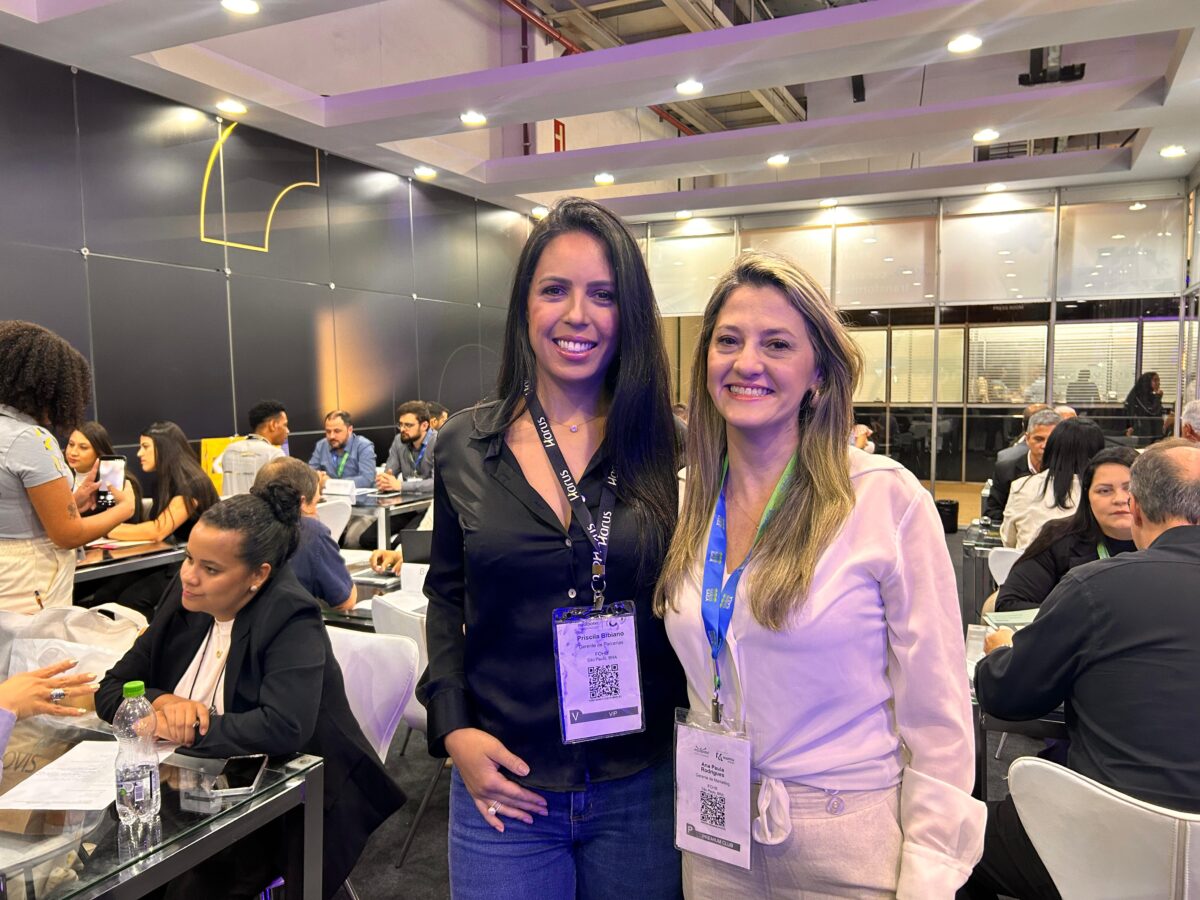 Priscila Bibiano e Ana Paula Rodrigues do FOHB – Foto: Divulgação