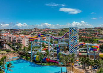 Surreal, a mais alta montanha-russa aquática do mundo - Foto: Matheus Brandão