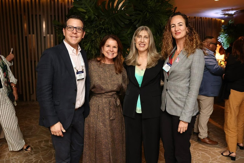 Alberto Palma, Patrícia Costa, Angeles Yugdar e Sophie Barbara - Foto: Reginaldo Teixeira