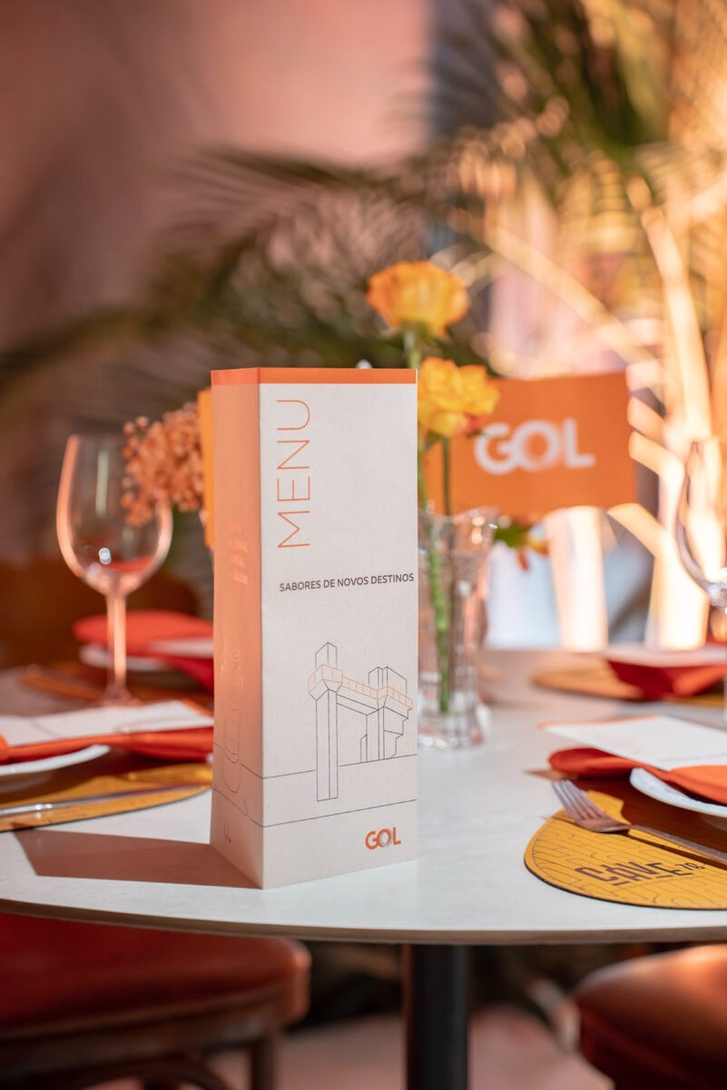 Detalhe da ambientação do jantar oferecido pela GOL em Petrolina, na noite desta quinta (23), para oficializar o lançamento da rota Petrolina-Salvador - Foto: Victor Erlacher Espindula