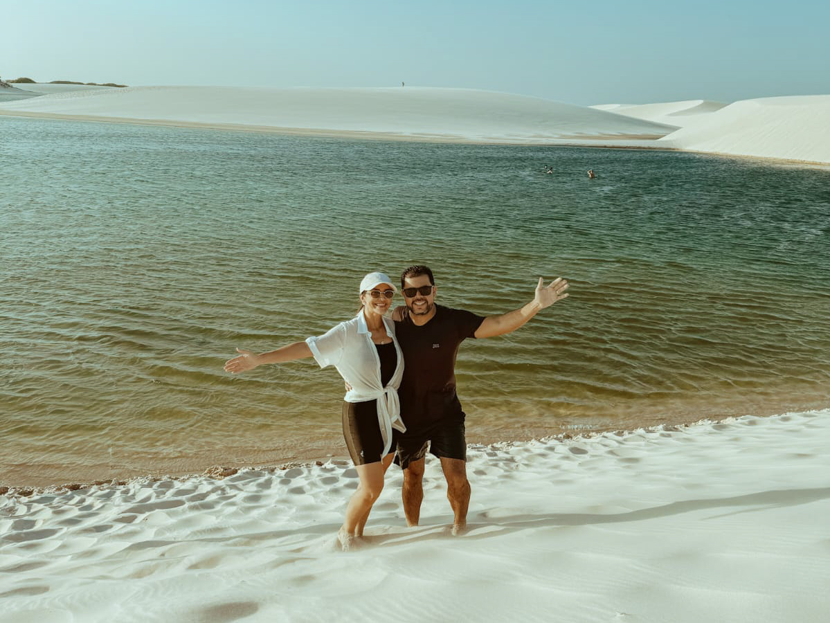 Até dezembro, lagoas do Circuito Lagoa da Lua mantêm profundidade adequada para o banho - Foto: Divulgação