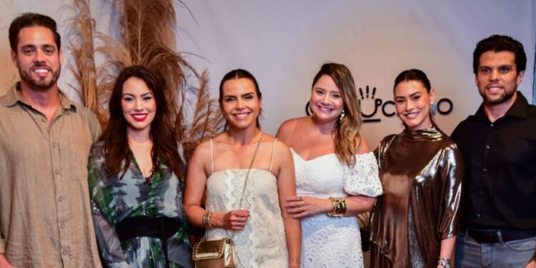 Felipe Monteiro, Thicy Lemos, Renata Benevides, Karla Rodrigues, Lidyane Lemos e Ze Ferrer - Foto: Eri Nunes