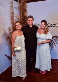 Renata Benevides, Colombo Cialdini e Karla Rodrigues - Foto: Eri Nunes