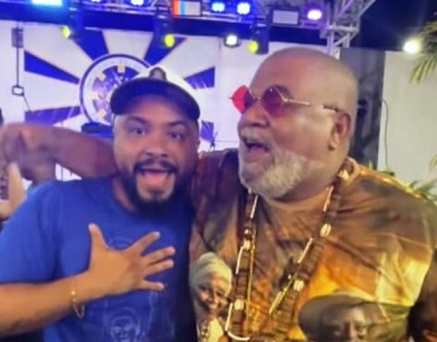 Luzian e Josias filho, uma parceria acostumada com vitórias em concursos de sambas-enredos - Foto: Joel Jacinto