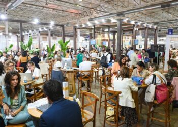 Movimento foi intenso durante todo o decorrer do Festuris 2025 - Foto: Divulgação